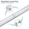 Pikkukuva 3 / 4: T5led Ultraviolettiputkivalo 395nm Uv Led -putkilamppu Mustavalolamppu EU-pistokkeella Ktv-baariin Juhliin (0.3m/6w)