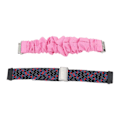 Miniatyrbilde 5 av 5: Vevd Nylon Klokkearmbånd med Rustfritt Stål Spenne 4 Fjærstang Utbytting Scrunchie Klokkearmbånd for Fitbit Versa
