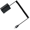 Miniatyrbillede 5 af 5: USB Opladningskabel NP-FW50 Dummy Batteri Fjederledning kompatibel med A7 A7R A7S A7M A7II A7S2 A7M2 A