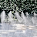 Miniatyrbild 3 av 5: 50x Sprayvattendimma Dimsprutmunstycke Trädgård Vattenkylningssystem Växthus Växter Spraybevattning