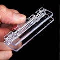 Miniatyrbild 4 av 5: 25-pack Plastroterande Skyltklämmor Varuklämmor Displayklämmor Stativ, Transparent