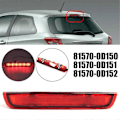 Pikkukuva 5 / 5: Korkea jarruvalo LED-valo takana Yaris Mk3 2012-2020 81570-0D150 81570-0D151