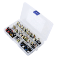 Miniatyrbillede 2 af 5: Potentiometer Sæt Kit 80 stk B5K B10K B20K B50K B100K Lineær Taper med Knapper til Lydkontrol