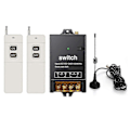 Miniatyrbillede 1 af 5: Trådløs fjernbetjeningsswitch, 3000M lang rækkevidde, AC 100-240V /40A relæ trådløs RF switch kompatibel