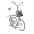 Miniatyrbillede 5 af 5: Rhinowalk Cykeltaske Adapter Forreste Stativ Taske Bærerblok Adapter til Foldbar Cykel Kurvboks Cykling