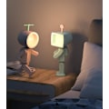 Miniatyrbild 2 av 5: Astronaut Magnetisk Nattlampa LED Mini Robot Batteri Boklampa Green Blocks