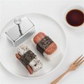 Miniatyrbilde 4 av 5: 3-pakning Onigiri-form i rustfritt stål, Musubi-form Risformsett, Maker Press, Klassisk trekantet risballmaker Sushiform
