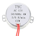 Miniatyrbilde 4 av 5: Tyc Synkron Motor AC 12V 5-6 RPM 50-60Hz CCW 4W FP