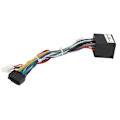Miniatyrbilde 1 av 5: Bil 16-pins strømforsyningskabeladapter kompatibel med - E46/e39(1995-2000)/e53(99) Android St