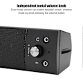 Miniatyrbild 4 av 4: SADA V-117 Trådbunden Datorljud 3W Hemma Desktop Liten Högtalare Notebook Subwoofer för Surroundljud