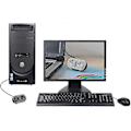 Miniatyrbillede 3 af 4: USB Mini Højttaler Computer Højttaler Strømforsynet Stereo Multimedia Højttaler Til Notebook Laptop PC (Sort)
