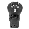 Miniatyrbillede 2 af 5: 4 stk. AU-stik til IEC320 C13 Strømadapter 10A 250V 2500W Plug and Play Computer Strømadapter AU-stik 100-250V