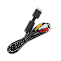 Pikkukuva 5 / 5: Av-ääni- ja videokaapeli PS2- ja PS3-pelikonsoleille Shytmv