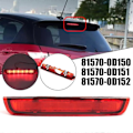 Pikkukuva 4 / 5: Korkea jarruvalo LED-valo takana Yaris Mk3 2012-2020 81570-0D150 81570-0D151