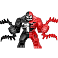Miniatyrbillede 5 af 5: 18-delt Spider-Man Venom minifigur byggesæt med actionfigurer A