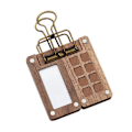 Miniatyrbillede 1 af 5: Bærbar Palette, Rejse Vandfarvepalette, Mini Vandfarve Skitsebog, med Metal Klips, Gave til Malere