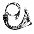 Pikkukuva 2 / 5: USB-ohjelmointijohto AXU4100 Icom Walkie Talkie -radiolle, auton radiolle ja CD-ohjelmistolle
