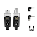 Miniatyrbillede 4 af 5: Ny K1 UHF Trådløs Mikrofon Sender Modtager XLR Mikrofon Trådløst System til 48V Kapacitiv Mikrofon 1 til 1