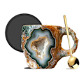 Miniatyrbillede 5 af 5: Elegant Luksuriøs Mineral Krystal Kaffe Kop, Farverig Krystal Kop Gennemsigtig Kaffe Kop, til Hjemmet og Kontoret