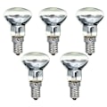 Miniatyrbilde 1 av 5: Erstatningslampe for lava lampe E14 R39 30W Skru inn lyspære Klar Reflektor Spot Lys Lava Glødelampe
