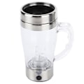 Miniatyrbillede 1 af 5: 350ml Rustfrit Stål Selvpiskende Kaffe Kop - Elektrisk Automatisk Blandingskop til Hjemmet og Kontoret - På Lager