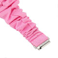 Miniatyrbilde 3 av 5: Vevd Nylon Klokkearmbånd med Rustfritt Stål Spenne 4 Fjærstang Utbytting Scrunchie Klokkearmbånd for Fitbit Versa