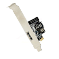 Miniatyrbilde 4 av 5: PCI-e PCI Express Controllerkort IDE SATA eSATA Intern Ekstern Raid Adapter