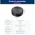 Miniatyrbild 5 av 5: GPS Tracker Stark Magnetisk Bil Fordonsspårning Anti-förlust, Multifunktionell GPS Mini Locator