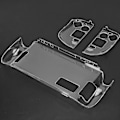 Miniatyrbilde 5 av 5: Spillkonsolldeksel Klar Split Design Slippresistent Spillkontroll Beskyttende Skall for Steam Deck