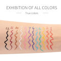 Miniatyrbillede 4 af 5: 12 Farvede Eyeliner Pen Sæt, Mat Flydende Eyeliner Kit Metallic Eyeliner Blyant Smudssikker Eyeliner Til Kvinder Øjne & Læber Neon Liner Professionel Vandfast