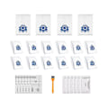 Pikkukuva 1 / 5: 16 Pakkaa Pölypusseja AirClean-Imurin, GN Classic C1 Complete C1, C2, C3, S400I S600 S2 S5