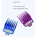 Miniatyrbillede 3 af 5: 10 stk. Clipper Guards til Clipper, Farvede Hårklippere Skæreguides med Metal Clip fra 1/16 tommer