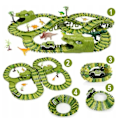 Miniatyrbillede 2 af 5: Børnenes store bilbane - dinosaur grøn