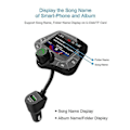 Pikkukuva 3 / 5: DAB/DAB+ -sovitin USB-latauksella, Bluetoothilla ja 2 digitaalisella radionäytöllä