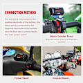 Miniatyrbillede 5 af 5: Universal Motorcykel Speedometer - Digitalt Ur Voltmeter Termometer