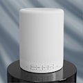 Miniatyrbild 4 av 4: Bluetooth-högtalare med pekkontroll, laddningsbar, bärbar, smart, liten högtalare med färgglada lampor för hemmet, vit