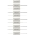 Pikkukuva 1 / 5: 10 kpl Langallinen Keraaminen Sementtivastus 100 Ohm 5W 5%