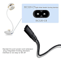 Miniatyrbillede 4 af 5: IEC 3-polet C14 Han til C7 Hun Konverter Adapterkabel til PDU UPS Kedel (2,0 m)