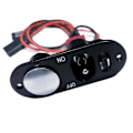 Miniatyrbild 1 av 5: Miracle Heavy Duty Power Small Switch med bränslepunkter för Servo RC-modell Svart