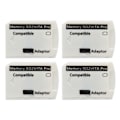 Miniatyrbillede 4 af 5: 4 stk. PSV Hukommelseskort Adapter Micro Opbevaring Kort Adapter til PS Vita 1000 2000 til PS TV