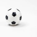 Miniatyrbillede 3 af 3: Bordfodbold Bordfodbold Udskiftning Mini Sort og Hvid Fodbold - Sæt af 12