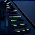 Miniatyrbillede 4 af 5: Glødende Tape Lysende Luminescerende Nødvals Sikkerhedsudgangsmærker Trapper, Vægge Trin