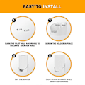 Pikkukuva 4 / 5: TP-Link Deco X68/x80/xe75/xe75 Pro Wifi 6 -reitittimen seinäkiinnike