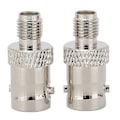 Miniatyrbilde 1 av 4: 2 stk SMA/BNC til KK Adapterhodekonverter for WiFi digitale kommunikasjonssystemer LMR