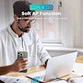 Miniatyrbild 5 av 5: 1200Mbps 5Ghz Wifi USB Wifi-adapter USB 3.0 Wi-fi-adapter Ethernet Wi Fi-antenn Dual Band 2.4G&5G Wifi-modul för PC Laptop Bluetooth-sändare