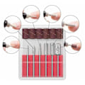 Miniatyrbillede 2 af 3: 6-position elektrisk neglefil (sort)