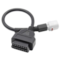 Miniatyrbild 1 av 5: Adapter för Yamaha Motorcykel 4-polig Pluggkabel - OBD2-kontaktkonverterare för Yzf R1 R6 Mt07 Mt09 Mt10 Tracer Xsr Fz09 Fz10 Fjr1300