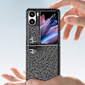 Miniatyrbillede 5 af 5: PU-læder etui kompatibelt med Find N2 Flip 5G Smartphone