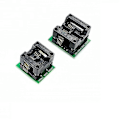 Miniatyrbilde 3 av 4: 1 stk SOP8 til DIP8 SOP8 Turn DIP8 SOIC8 til DIP8 IC Socket Programmer Adapter Sokkel for Bred 150Mil