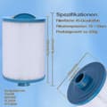 Miniatyrbilde 2 av 5: (Pow yeah!) 2 X Spa-filterpatron, Jacuzzi-erstatningsfilter, Spa Business Jacuzzi
